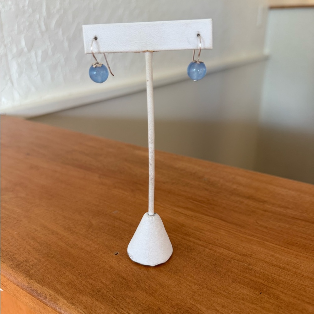 Sterling silver and blue adventurin